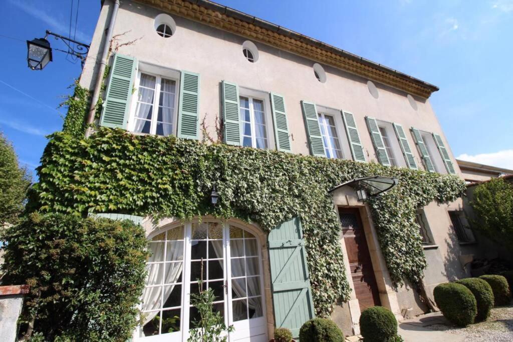 Maison De Maitre 230M² En Plein Coeur Du Village Camps-la-Source 外观 照片